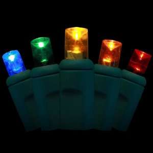  Battery Operated 5mm Wide Angle LED Lights, Multicolor Lamps 