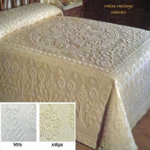  Twin Size New England Chenille Bedspread