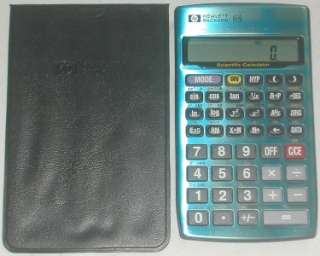 Hewlett Packard HP 6S Scientific Calculator With Manual  