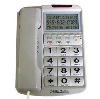   WITH BRAILLE AND CALLER ID  FOR HEARING IMPAIRED AND LOW VISION