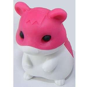  Fushia Hamster Eraser Toys & Games