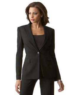 Calvin Klein Jacket, Stretch One Button   Jackets & Coats   Womens 