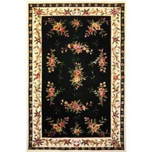  MER Rugs Remembrance RE01 Black   9 6 x 13 6