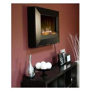  Black Wall Mounted Electric Fireplace