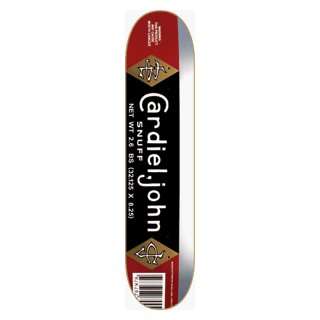  Black Label Skateboards Cardiel Og Snuff Deck  8.25 