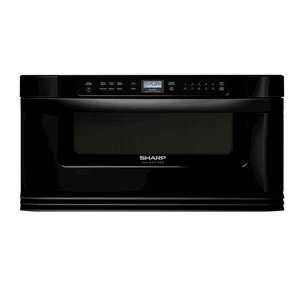  Sharp KB 6025MK 30 Inch Black Microwave Drawer