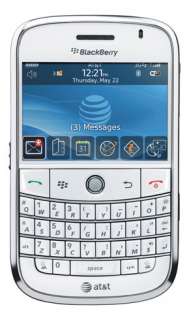 Wireless BlackBerry Bold 9000 Phone, White (AT&T)