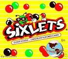 boxes SIXLETS Chocolate Coated Candy  