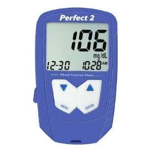  Perfect 2 Blood Glucose Meter [Health and Beauty] Health 