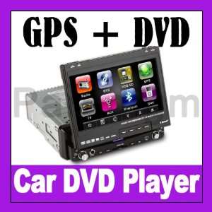 One Din 7 Car DVD Player + GPS Navigation + +MP4 +RDS+Bluetooth 