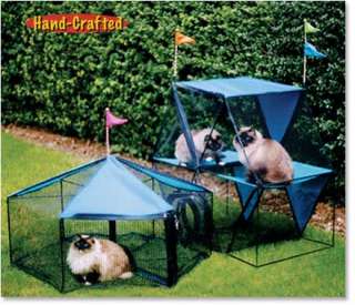 KITTYWALK CARNIVAL SUPER OUTDOOR PLAY AREA FOR CATS NEW  
