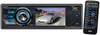   new pyle pld33mu indash car dvd  cd player with 3 tft lcd monitor
