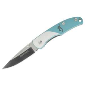  Browning Knives 566 Prism Linerlock Knife with Turquoise 