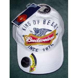 Budweiser King of Beers Authorized Baseball Hat. Official Anheuser 