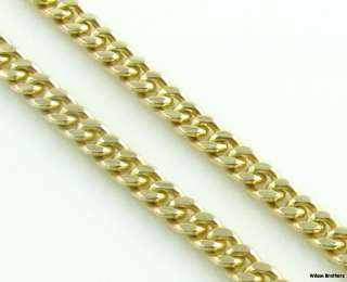   1918 Vintage Mens Watch Chain Curb Style   14k Yellow Gold  