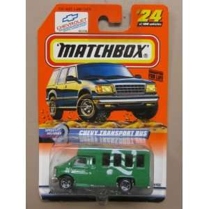  Matchbox Chevy Transport Bus #24 100 Toys & Games