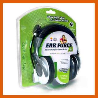 Turtle Beach Ear Force X1 Headset Chat Xbox 360 Used  