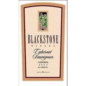  Blackstone Cabernet Sauvignon 2007 Grocery & Gourmet Food