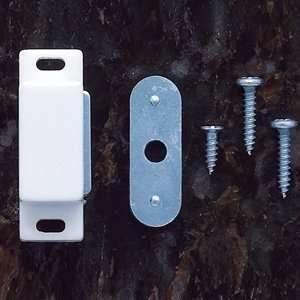  JVJ Hardware 91742 Cabinet Catches and Latches White