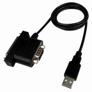 Cables Unlimited Adapter Cable   Male USB, DB 9 Male Serial, DB 25 