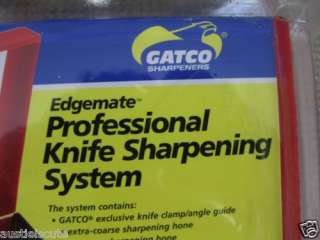 NEW Gatco Edgemate Pro. Knife Sharpening System 10005  