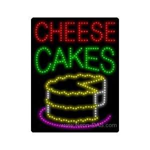  Cheese Cakes LED Sign 26 x 10