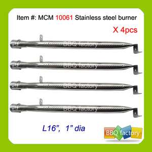 10061 Stainless Steel Pipe Burner for Uniflame 4 Pack  