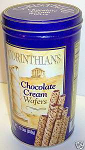 Corinthians Chocolate Cream Wafer Collector Tin  