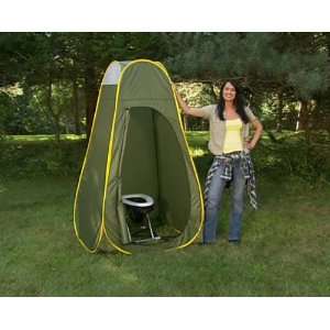  Camping Travel Toilet and Privacy Pop up Complete Package 