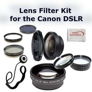  Digital Accessory Kit For Canon EOS 50D, 60D Digital SLR 
