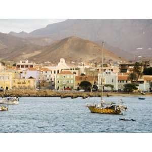 Harbour of Mindelo, Sao Vicente, Cape Verde Islands, Atlantic Ocean 