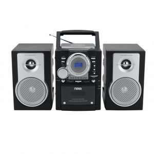   Cassette Player/Recorder, Twin Detachable Speakers and Remote Control