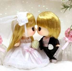 Lovely Cute Collectible Doll Mini Wedding Couple DDUNG  