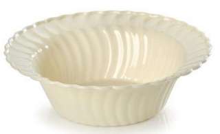   . FLAIRWARE COLLECTION SCALLOPED SOUP BOWLS 18 CT. HEAVY DUTY PLASTIC