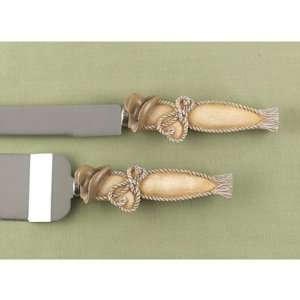  Cowboy Hat and Ropes Design Cake Server Set Everything 