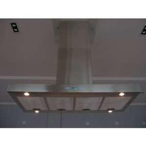  36 Stainless Steel Island Range Hood With 900 CFM Touch 