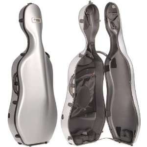   1001SW Classic Grey 4/4 Cello Case with Wheels Musical Instruments