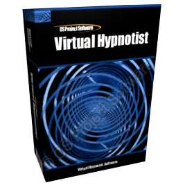   On Screen Hypnotist Hypnosis Therapy Computer Software Program  