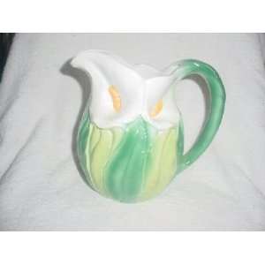  Ceramic Lily Pitcher 