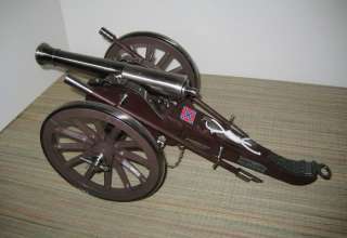 Large Civil War Artillery CANNON Confederate w/ Dagger  