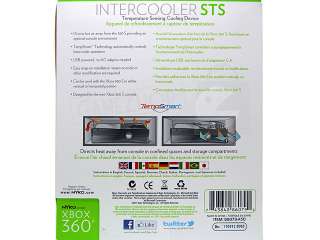   STS Cooling Device Fan Cooler System for Xbox 360 S (0134BK)  
