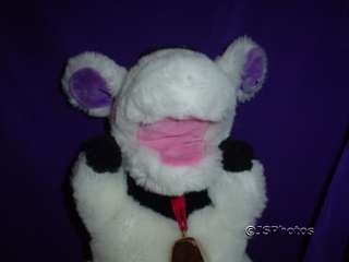 Gund Daisy Cow Puppet Plush Unique 9135 VINTAGE 1988  