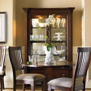  Abbott Place China Cabinet in Rich Warm Cherry