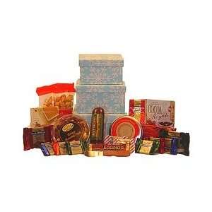 Holiday Tower Christmas Gift Basket  Grocery & Gourmet 