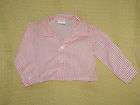 Lee Middleton RED & WHITE BUTTON UP SHIRT for BOY DOLL NWOT