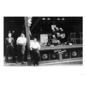  Exterior View of a Cigar Store   Barre, VT Premium Poster 