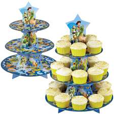 TOY STORY BUZZ Party CUPCAKE STAND Supplies Tree TOWER  