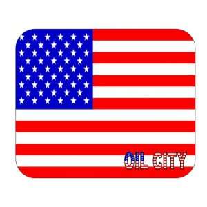  US Flag   Oil City, Pennsylvania (PA) Mouse Pad 