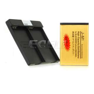 GOLD 2430MAH J M1 HIGH CAPACITY BATTERY + DECODER FOR BLACKBERRY BOLD 