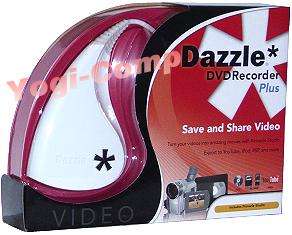 dvd recorder plus the dazzle dvd recorder plus allows users to capture 